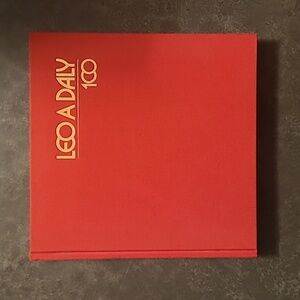 LEO A DALY "100" AUTOGRAPHED SIGNED COFFEE TABLE BOOK